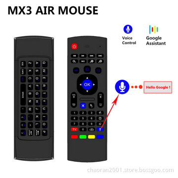 2.4g Mx3 Tv Box Voice Wireless Air Mouse